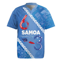 Samoa Independence Day Rugby Jersey Anniversary 63th-Siapo Art
