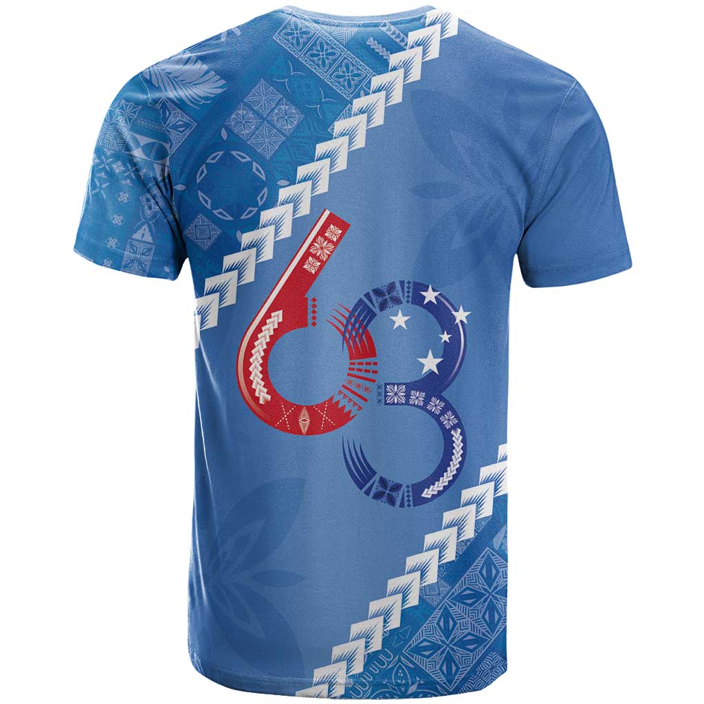 Samoa Independence Day T Shirt Anniversary 63th-Siapo Art