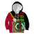 Vanuatu Nakamal and Plumeria Flowers Kid Hoodie Polynesian Pattern