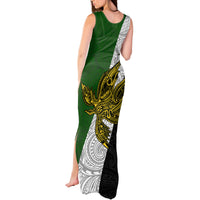 Personalised Papua New Guinea Western Highlands Province Tank Maxi Dress PNG Birds Of Paradise Polynesian Arty Style LT03 - Polynesian Pride