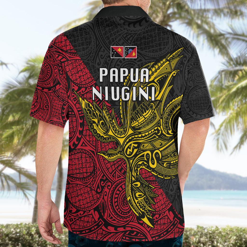 Papua New Guinea Sandaun Province Hawaiian Shirt PNG Birds Of Paradise Polynesian Arty Style LT03 - Polynesian Pride