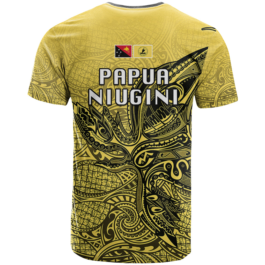 Papua New Guinea National Capital District T Shirt PNG Birds Of Paradise Polynesian Arty Style LT03 - Polynesian Pride
