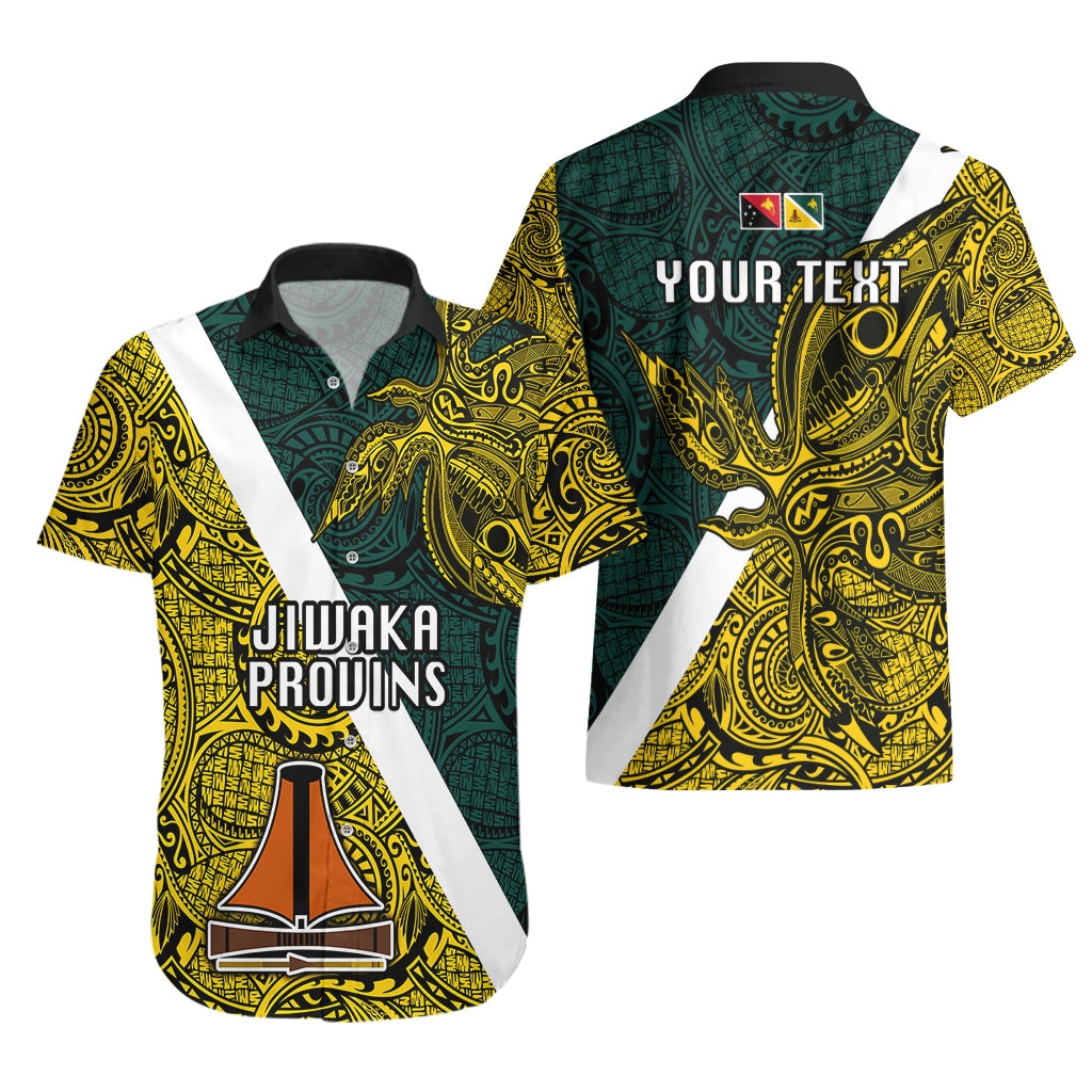 Personalised Papua New Guinea Jiwaka Province Hawaiian Shirt PNG Birds Of Paradise Polynesian Arty Style LT03 - Polynesian Pride