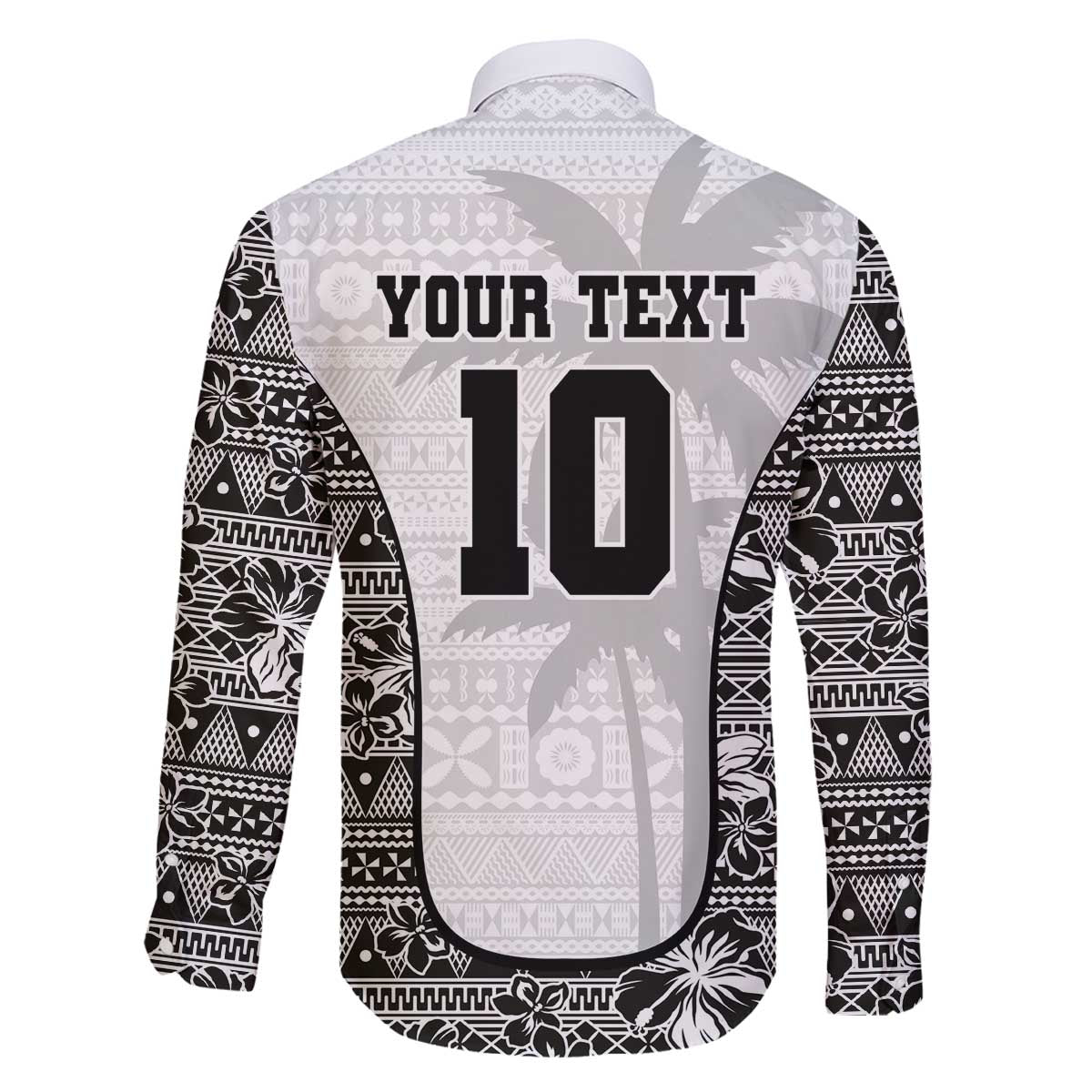 Custom Fiji Pacific Rugby 2024 Family Matching Off The Shoulder Long Sleeve Dress and Hawaiian Shirt Tapa Tribal and Fijian Masi Pattern