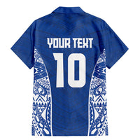 Custom Samoa Pacific Rugby 2024 Family Matching Mermaid Dress and Hawaiian Shirt Polynesian Pacific Tribal Pattern