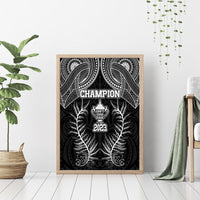 New Zealand Rugby Canvas Wall Art Aotearoa Champion Cup History with Silver Fern LT03 - Polynesian Pride