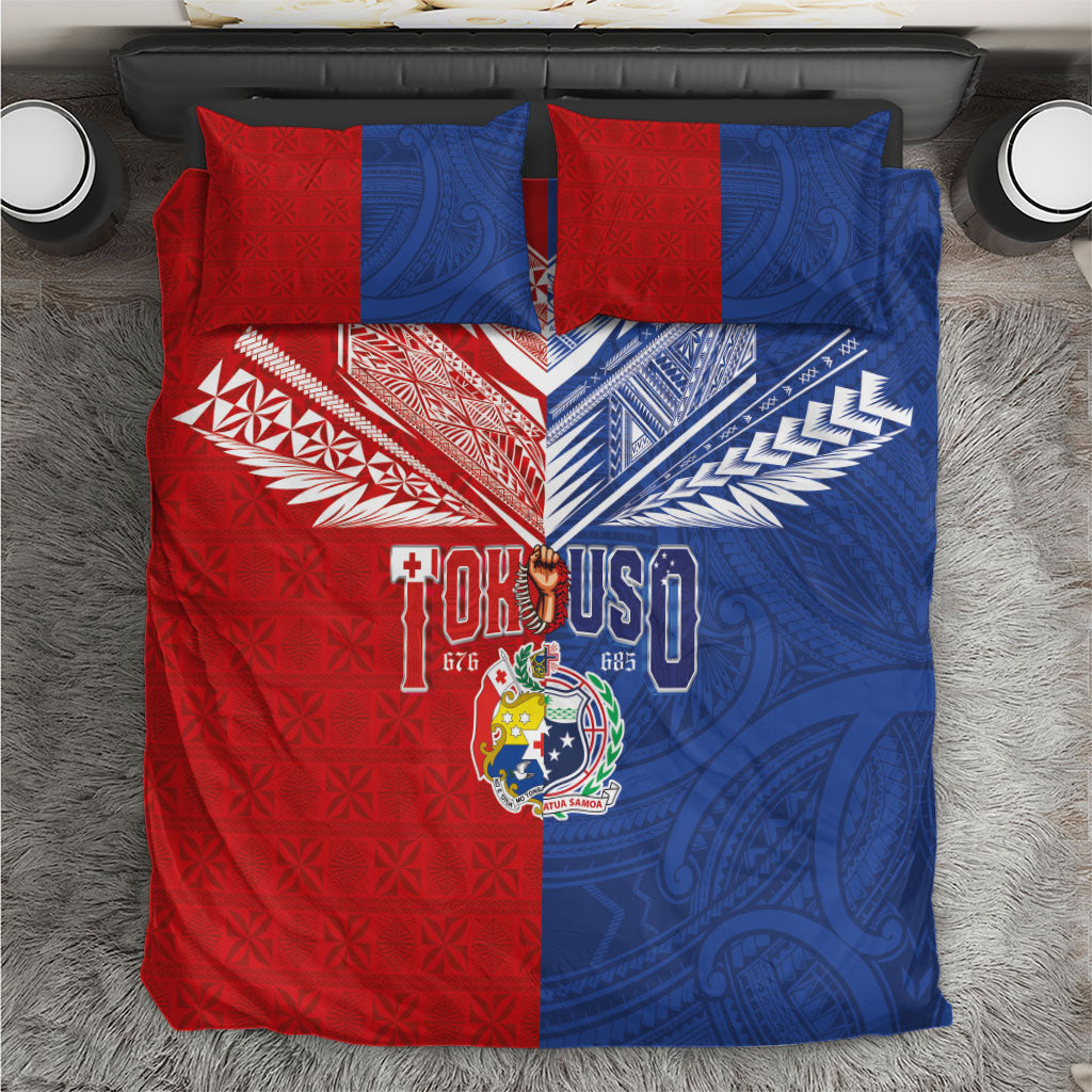 Tokouso Tonga Samoa Bedding Set Proud of Brotherhood