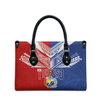 Tokouso Tonga Samoa Leather Bag Proud of Brotherhood LT03 - Polynesian Pride
