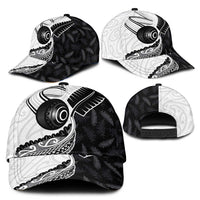 Aotearoa Lawn Bowls Classic Cap Maori and Silver Fern Half Style - Polynesian Pride