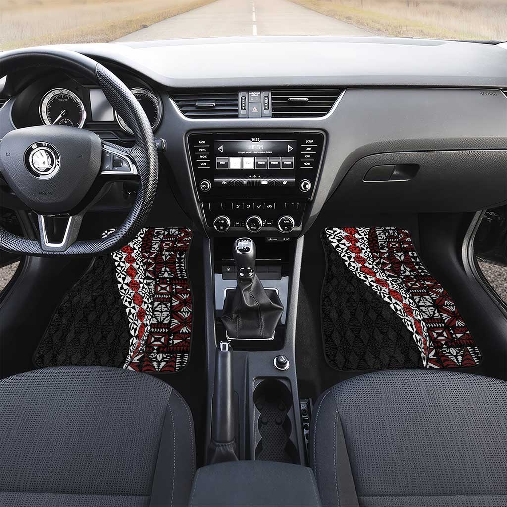 Tonga Ngatu Art Tattoo Polynesian Car Mats