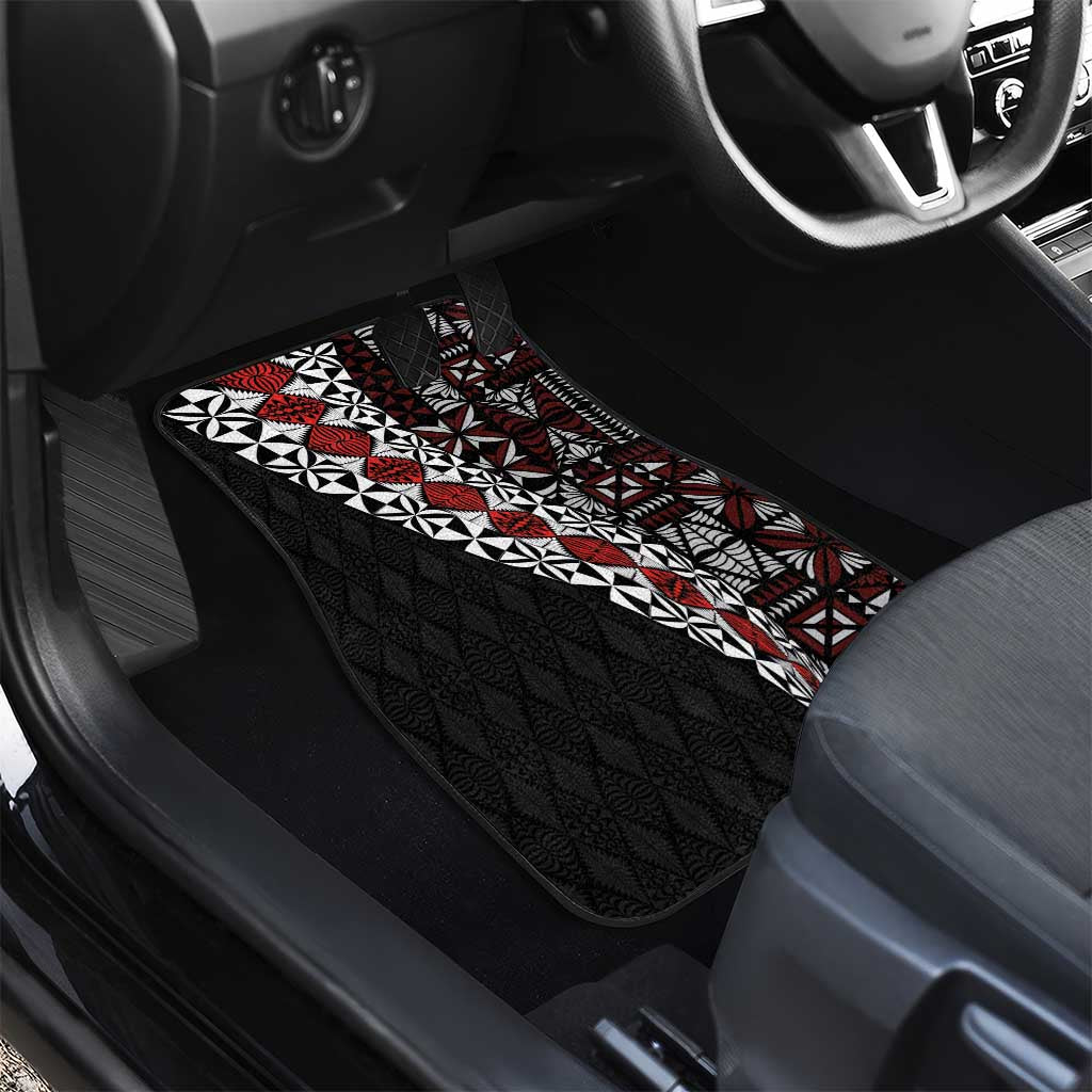 Tonga Ngatu Art Tattoo Polynesian Car Mats