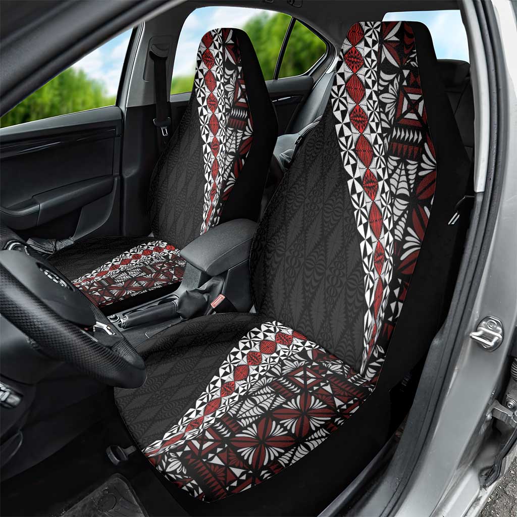 Tonga Ngatu Art Tattoo Polynesian Car Seat Cover
