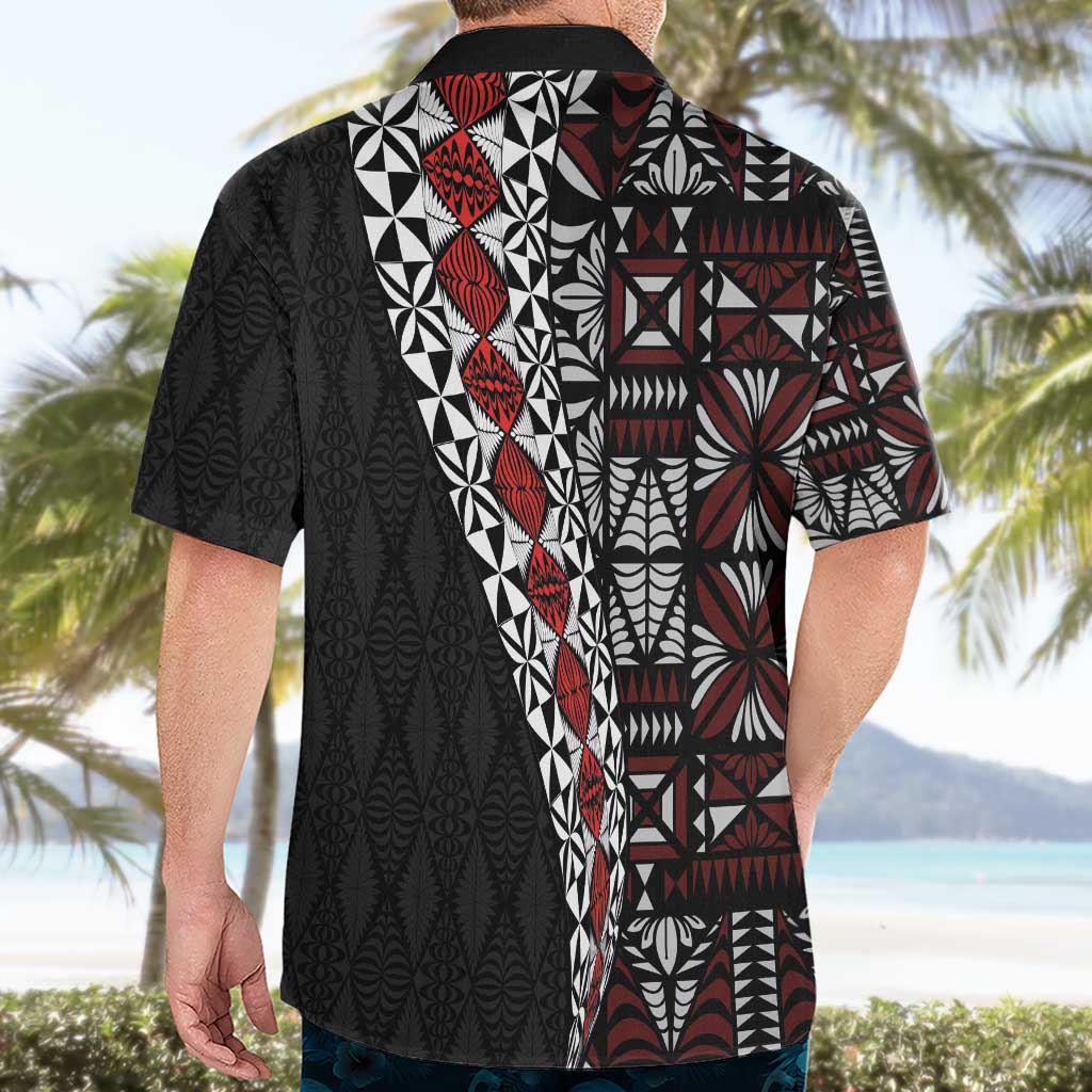 Tonga Ngatu Art Tattoo Polynesian Hawaiian Shirt
