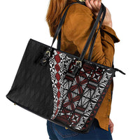 Tonga Ngatu Art Tattoo Polynesian Leather Tote Bag