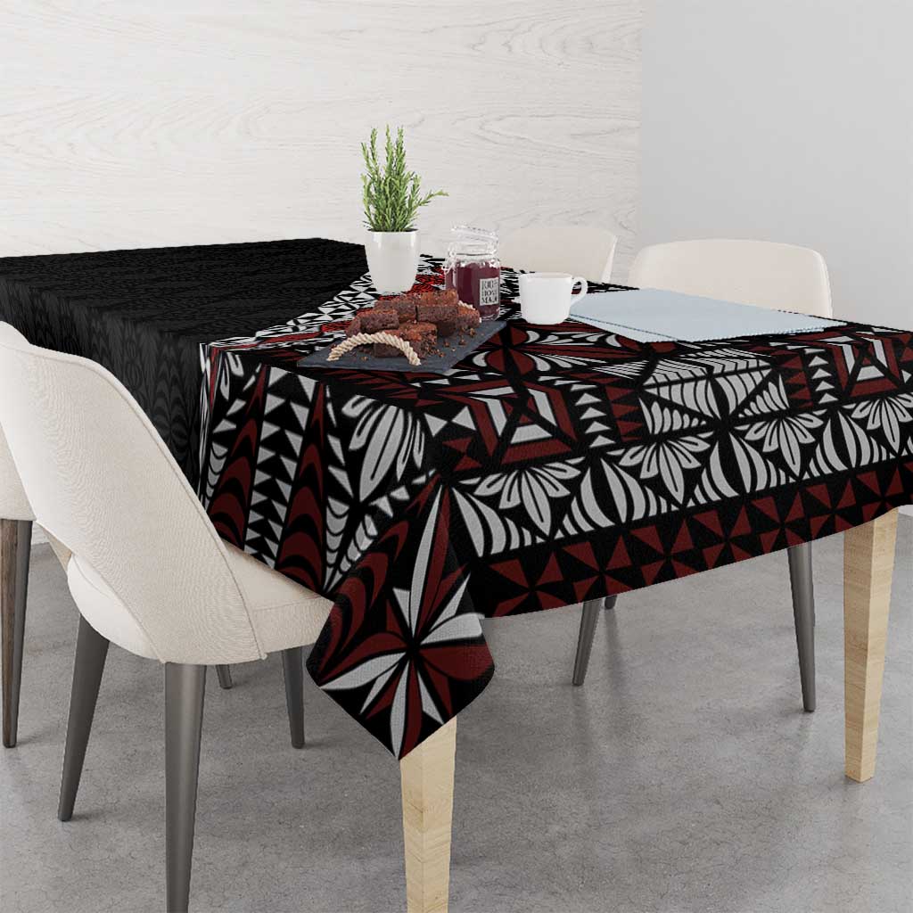 Tonga Ngatu Art Tattoo Polynesian Tablecloth