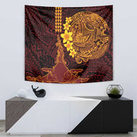 Hawaii Volcano Tapestry Polynesian and Kakau Pattern LT03 - Polynesian Pride