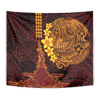 Hawaii Volcano Tapestry Polynesian and Kakau Pattern LT03 - Polynesian Pride