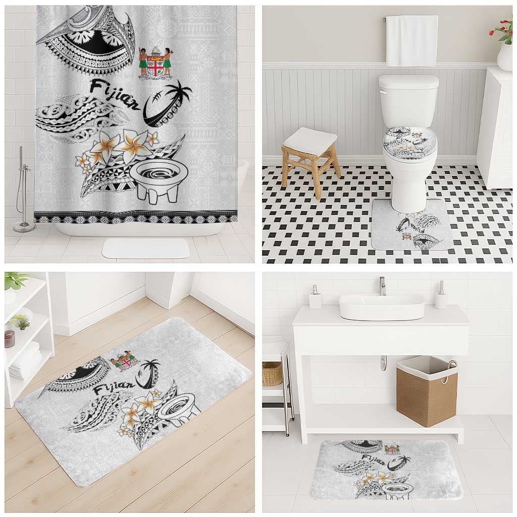 Fijian Traditional Culture Bathroom Set Tapa Tribal Tattoos - Polynesian Pride