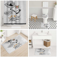 Fijian Traditional Culture Bathroom Set Tapa Tribal Tattoos - Polynesian Pride