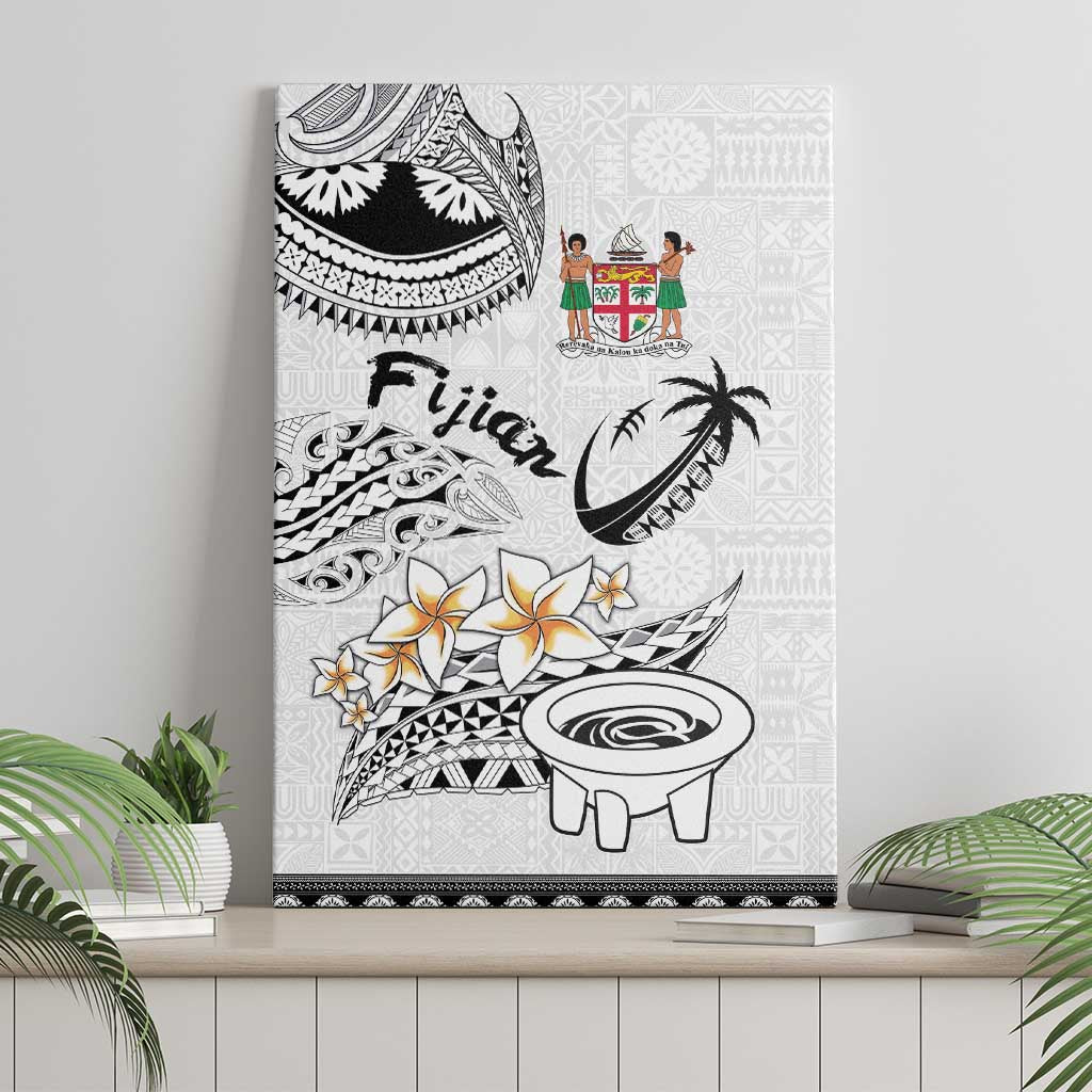 Fijian Traditional Culture Canvas Wall Art Tapa Tribal Tattoos - Polynesian Pride