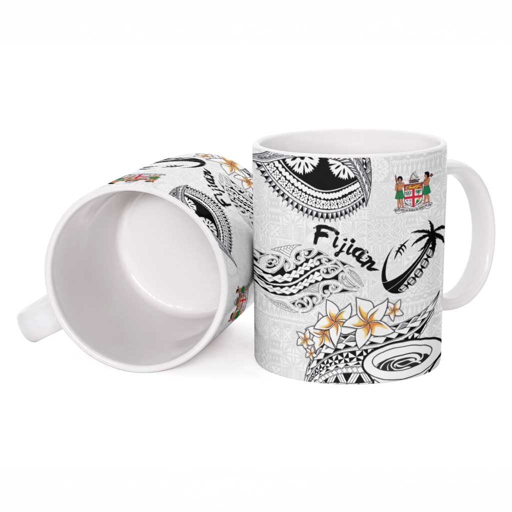 Fijian Traditional Culture Ceramic Mug Tapa Tribal Tattoos LT03 - Polynesian Pride