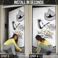 Fijian Traditional Culture Door Cover Tapa Tribal Tattoos - Polynesian Pride