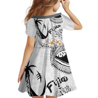 Fijian Traditional Culture Family Matching Long Sleeve Bodycon Dress and Hawaiian Shirt Tapa Tribal Tattoos - Polynesian Pride