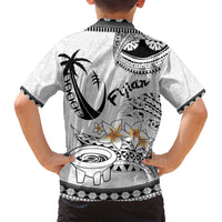 Fijian Traditional Culture Family Matching Tank Maxi Dress and Hawaiian Shirt Tapa Tribal Tattoos - Polynesian Pride