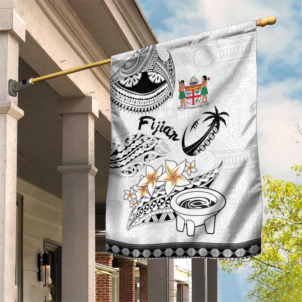 Fijian Traditional Culture Garden Flag Tapa Tribal Tattoos - Polynesian Pride