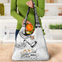 Fijian Traditional Culture Grocery Bag Tapa Tribal Tattoos - Polynesian Pride