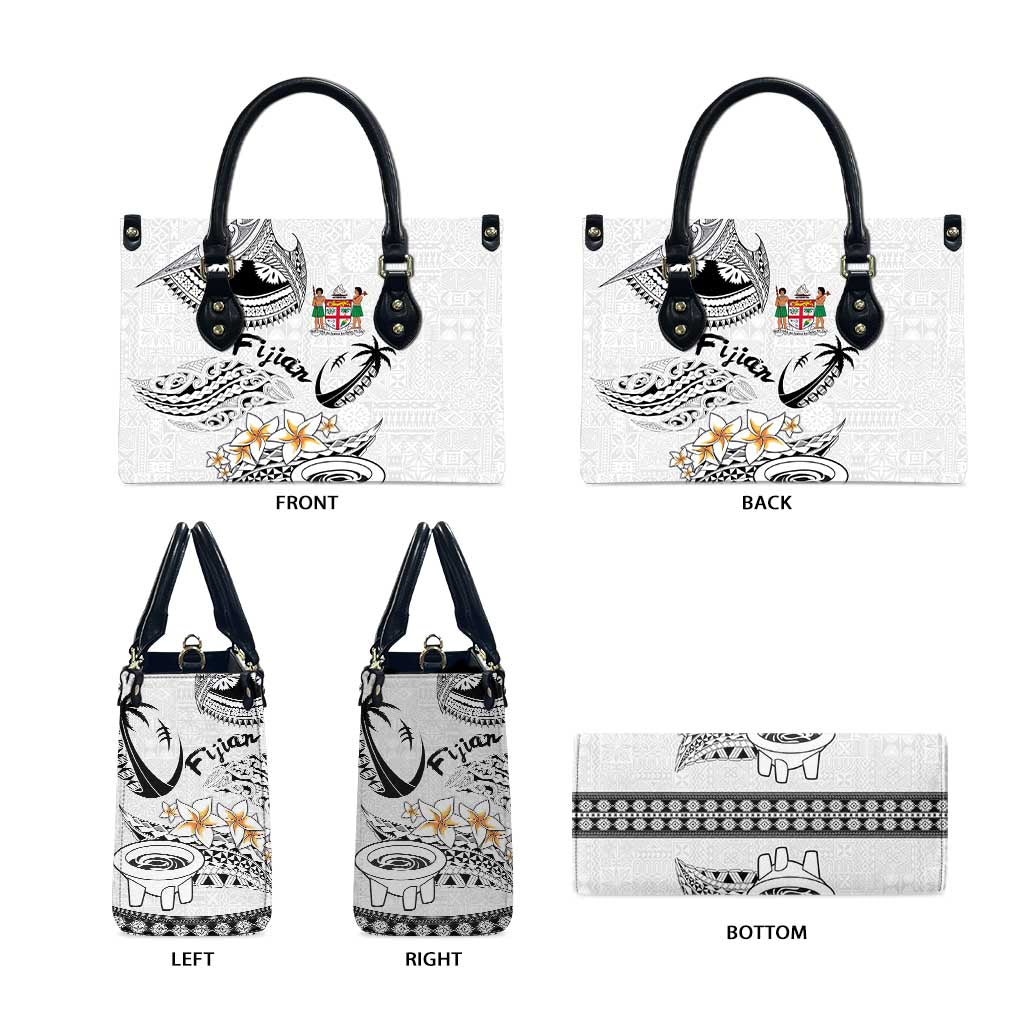 Fijian Traditional Culture Leather Bag Tapa Tribal Tattoos - Polynesian Pride