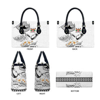 Fijian Traditional Culture Leather Bag Tapa Tribal Tattoos - Polynesian Pride