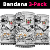 Fijian Traditional Culture Neck Gaiter Tapa Tribal Tattoos - Polynesian Pride