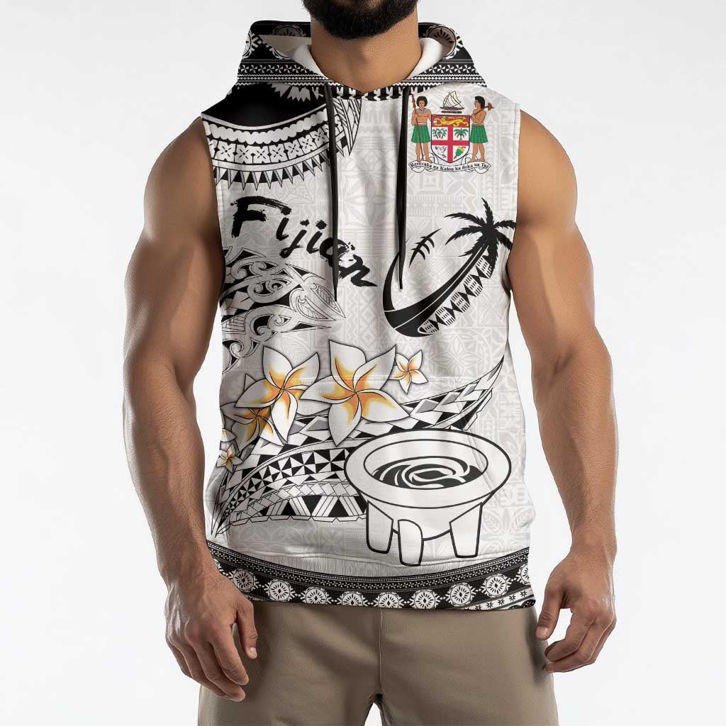 Fijian Traditional Culture Sleeveless Hoodie Tapa Tribal Tattoos - Polynesian Pride