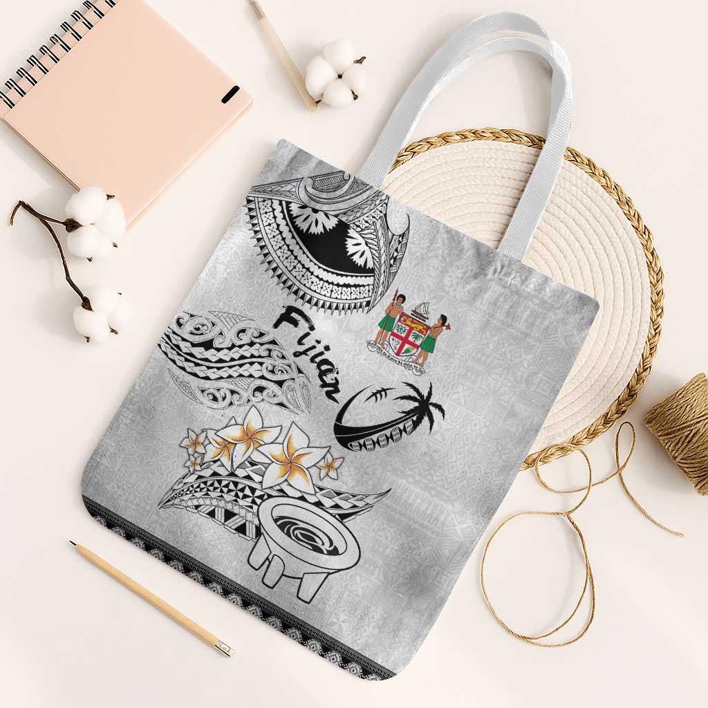 Fijian Traditional Culture Tote Bag Tapa Tribal Tattoos - Polynesian Pride