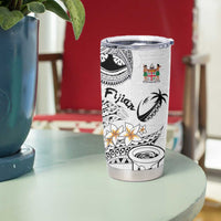 Fijian Traditional Culture Tumbler Cup Tapa Tribal Tattoos - Polynesian Pride