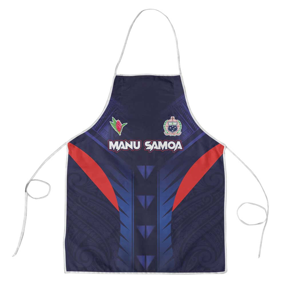 Rugby Samoa Apron Siva Tau Spirit Sporty Vibes - Polynesian Pride