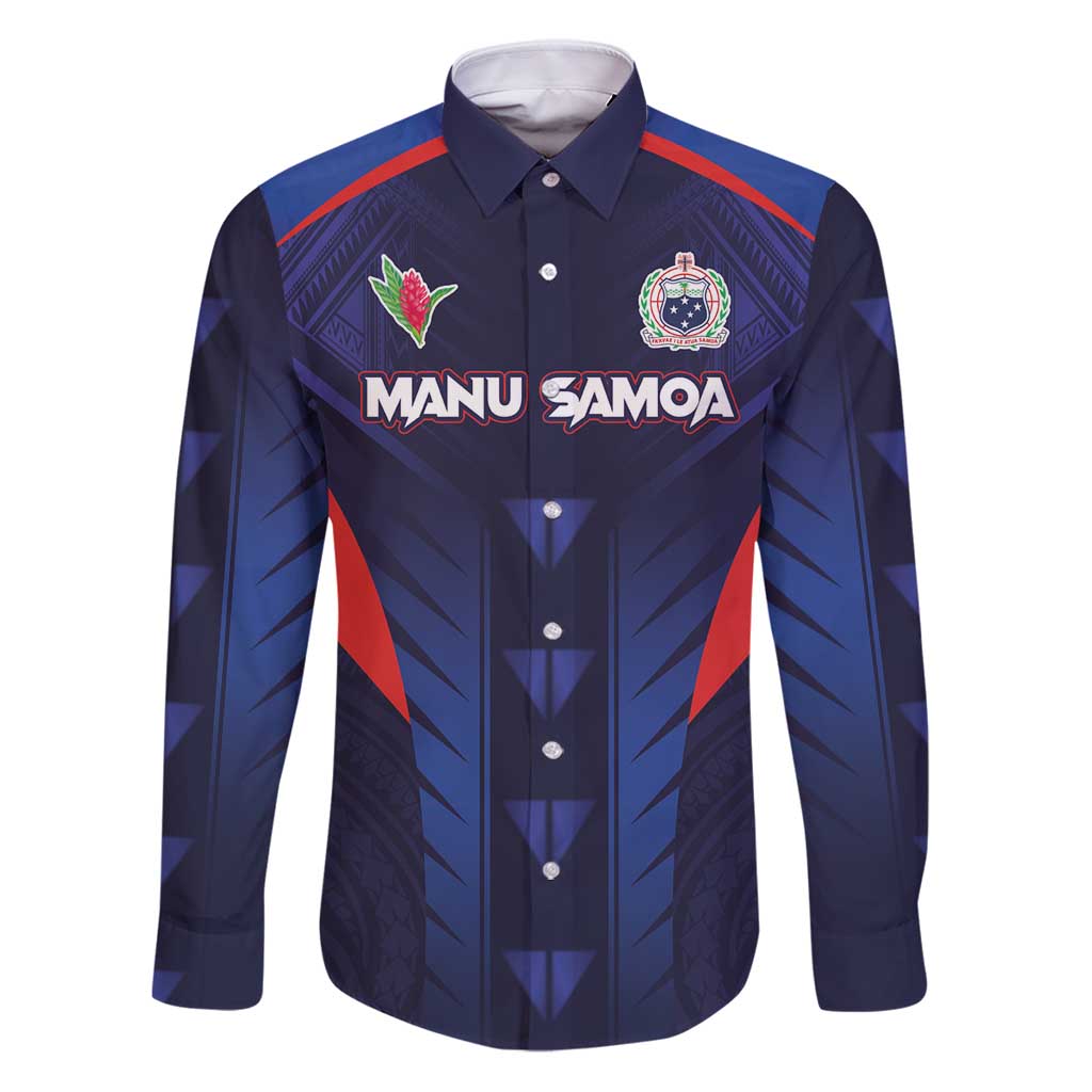 Custom Rugby Samoa Family Matching Puletasi and Hawaiian Shirt Siva Tau Spirit Sporty Vibes - Polynesian Pride