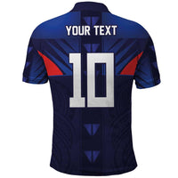 Custom Rugby Samoa Polo Shirt Siva Tau Spirit Sporty Vibes - Polynesian Pride