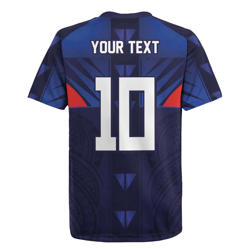 Custom Rugby Samoa Rugby Jersey Siva Tau Spirit Sporty Vibes - Polynesian Pride