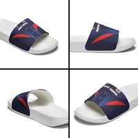 Rugby Samoa Slide Sandals Siva Tau Spirit Sporty Vibes - Polynesian Pride