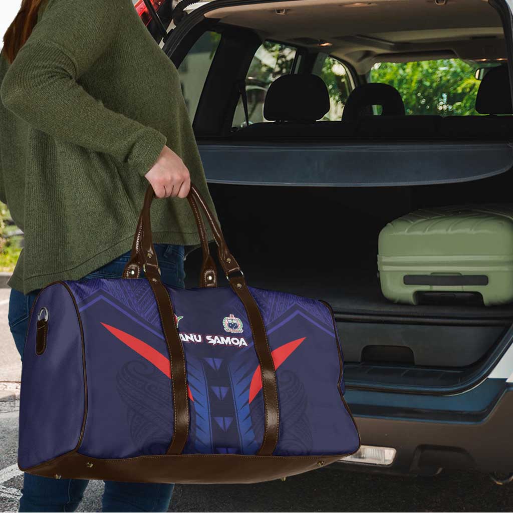 Rugby Samoa Travel Bag Siva Tau Spirit Sporty Vibes - Polynesian Pride