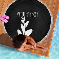 Personalised New Zealand Canoeing Special Jersey Beach Blanket