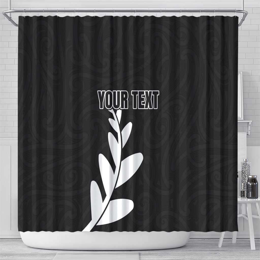 Personalised New Zealand Canoeing Special Jersey Shower Curtain