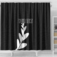 Personalised New Zealand Canoeing Special Jersey Shower Curtain