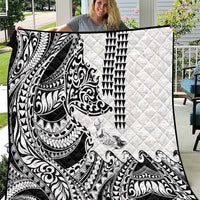 Hawaiian Tribal Manta Ray Quilt Kakau Tattoo and Polynesian Art Motif Pattern LT03 Multicolor - Polynesian Pride