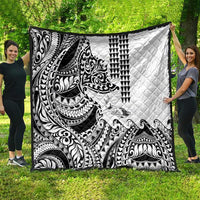 Hawaiian Tribal Manta Ray Quilt Kakau Tattoo and Polynesian Art Motif Pattern LT03 - Polynesian Pride