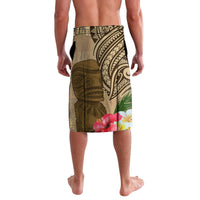Hawaii Kanaloa Tiki Lavalava Polynesian Tattoo and Tapa Pattern