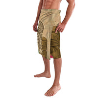 Hawaii Kanaloa Tiki Lavalava Polynesian Tattoo and Tapa Pattern