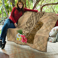 Hawaii Kanaloa Tiki Quilt Polynesian Tattoo and Tapa Pattern